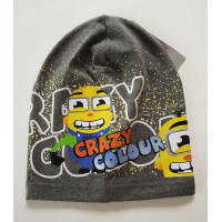Трикотажная шапка Be Snazzy CRAZY COLOURS CDL-121030 темно-серый